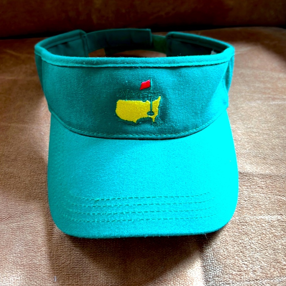 Masters - Golf Visor / Hat - Green and Gold